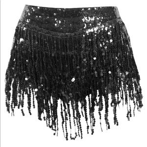 ELSIE AND FRED BLACK LA BAMBA SHORTS FESTIVAL